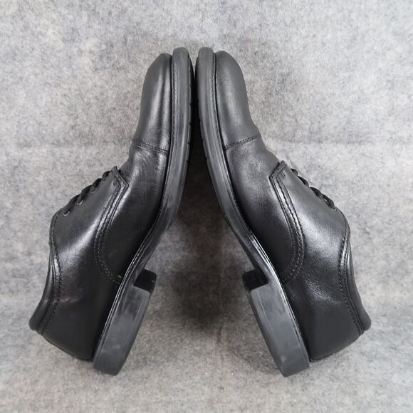 Dockers Shoes Mens 12 Oxford Derby Black Leather Gordon Classic Formal Cap Toe main image 4